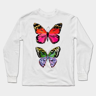 Two beautiful butterflies Long Sleeve T-Shirt